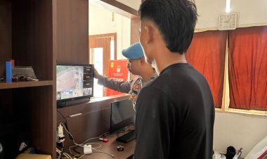 Polres Lingga Jaga Ketat Kantor KPU dan Bawaslu Pasca Pleno Terbuka Penghitungan Suara Pilkada 2024