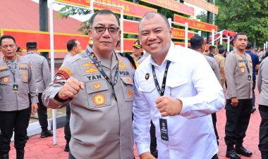 Kapolda Kepri Ikuti Apel Kasatwil Bersama Presiden RI dan Kapolri