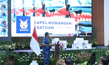 Danlanud RSA Natuna Hadiri Apel Komandan Satuan TNI AU 2024