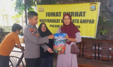 Jumat curhat Polsek Batu Ampar Bersama warga Tanjung Sengkuang Batu Ampar