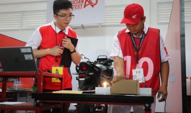 Service Advisor Perwakilan Capella Honda Sabet Juara 2 Kompetisi Level Asia Oceania