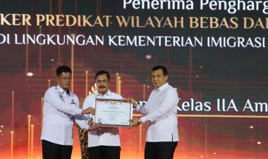 Lapas Batam Resmi Sandang Predikat WBK Tahun 2024
