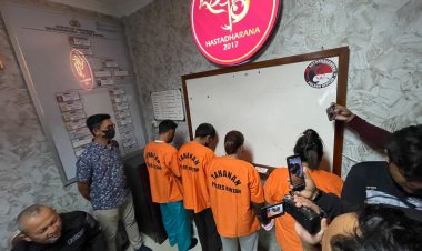 Polres Bintan Gelar Konferensi Pers Tindak Pidana Narkotika Jenis Sabu