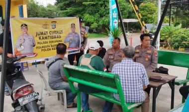 Jumat Curhat Kamtibmas PRESISI: Polsek Sekupang Tingkatkam Silaturahmi dan Keamanan Wilayah