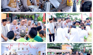 Polda Kepri Dukung Program Presiden RI dengan Makanan Bergizi Gratis di SDIT Al-Kautsar