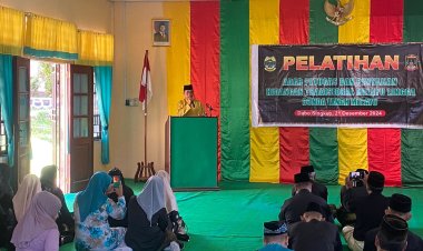 Bripka Dony Firmansyah Hadiri Pembukaan Pelatihan Adab Petugas dan Penyajian Hidangan Tradisional Melayu Lingga