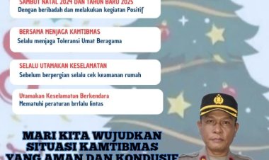 Kapolsek Sekupang Imbau Warga Jaga Keamanan dan Ketertiban Jelang Natal 2024 dan Tahun Baru 2025