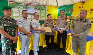 Kasatgas Opsda Operasi Lilin Seligi 2024 Tinjau Pos Pengamanan Strategis