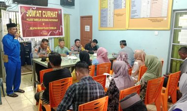 Masih dalam pengamanan natal, Polres Bintan tetap laksanakan program jumat curhat