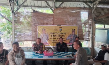 Jumat Curhat Kamtibmas: Polsek Sekupang Jalin Kedekatan dengan Warga