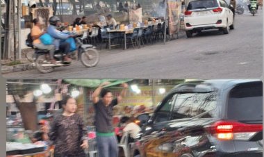 Pedagang Kaki Lima di Jl. Duyung, Baloi, Ganggu Lalu Lintas, Warga Keluhkan Kemacetan