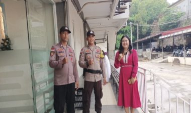 Polsek Bengkong Gelar Minggu Kasih Kamtibmas di Gereja GBI Tabgha