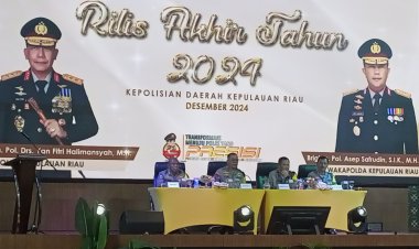 Polda Kepri Gelar Rilis Akhir Tahun 2024, Tampilkan Inovasi dan Capaian Kinerja