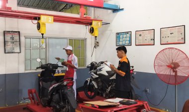 SMK Negeri 3 Batam Gelar Ujian Kompetensi Keahlian Astra Honda, Siapkan Siswa Siap Kerja