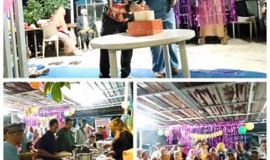 Meriah! Tasyakuran Akhir Tahun PKB Pujakesuma Kota Batam dan Perayaan Ulang Tahun Teteh di PC Sungai Beduk