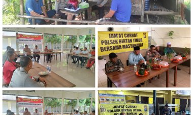 Jajaran Polres Bintan Terus laksanakan Jumat Curhat