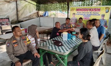 Polsek Sagulung Laksanakan Kegiatan Minggu Kasih Bersama Warga Buana Impian