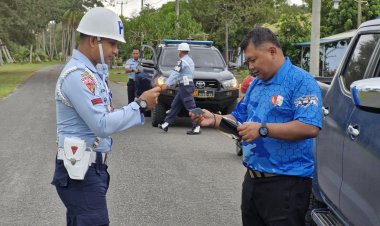 Satpomau Lanud Raden Sadjad Natuna Perketat Disiplin Lalu Lintas dan Pengamanan