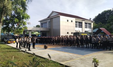 Polresta Barelang Kembali Amankan Aksi Unjuk Rasa Lanjutan Oleh Koalisi Rakyat Batam Tuntut Kenaikan UMSK Kota Batam 2025