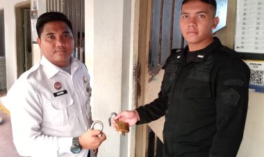 Deteksi Dini Gangguan Kamtib, Rutan Batam Rutin Lakukan Perawatan dan Rolling Gembok Kamar Hunian