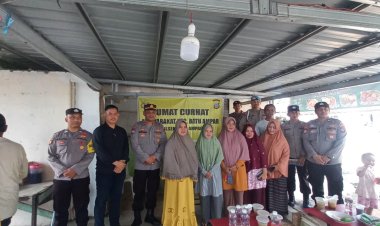Polsek Batu Ampar Gelar Jumat Curhat di Tanjung Sengkuang, Warga Sampaikan Keluhan Soal Kamtibmas