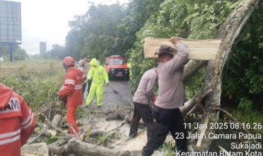Hadapi Musim Penghujan, Polresta Barelang Laksanakan Apel Siaga Bencana