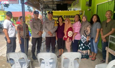 Kegiatan Jumat curhat Polsek batu ampar Polresta Barelang bersama warga Batu Merah Batu Ampar