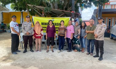 Polsek Batu Ampar Gelar Kegiatan Minggu Kasih di Batu Merah: Jalin Komunikasi dan Aspirasi Warga