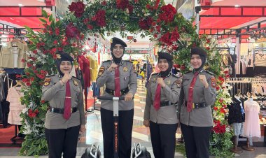 Patroli Ditpamobvit Polda Kepri Amankan Pusat Perbelanjaan di Batam
