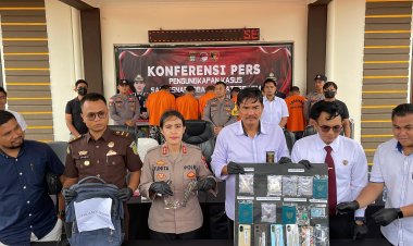 Awal Tahun, Polres Bintan Ungkap Kasus Narkotika dan Kriminal