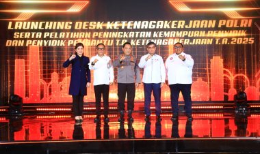 Kapolri Resmikan Desk Ketenagakerjaan untuk Lindungi Hak dan Kesejahteraan Buruh