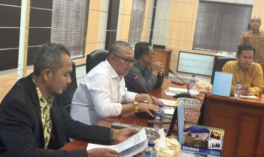 Aksi Unjuk Rasa SPSI Karimun di DPRD, Tuntut Kepastian Hak Eks Karyawan PT. Karimun Granite