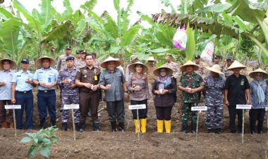 Polres Bintan Laksanakan Program Penanaman Jagung Serentak 1 Juta Hektar dalam Rangka Mendukung Swasembada Pangan 2025