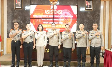 Mahasiswa S-1 STIK Angkatan 82/WWP Gelar Asistensi Penelitian Skripsi di Polresta Barelang