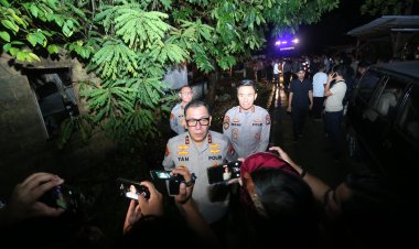 RESPONS CEPAT POLDA KEPRI TANGANI KEBAKARAN DI ASRAMA POLRESTA BARELANG