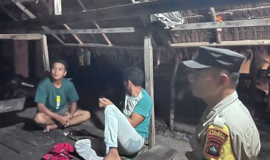 Polsek Buru Gelar Patroli Dialogis Jaga Kamtibmas Kondusif