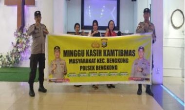 Polsek Bengkong Gelar Minggu Kasih Kamtibmas di Gereja Impact Community Bengkong