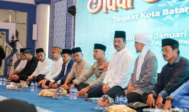 Wakapolresta Barelang Hadiri Ceramah Agama Memperingati Isra Miraj Nabi Besar Muhammad SAW Tahun 1446 H/2025 M