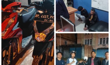 Polsek Meral Ungkap Kasus Curanmor, Dua Pelaku Ditangkap