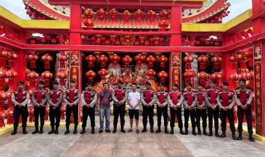 Patroli Preventif Sat Samapta Polres Karimun Ciptakan Kondisi Aman Jelang Perayaan Imlek