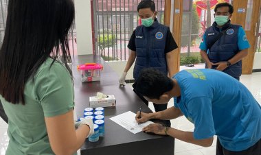 Rutan Batam Gelar Razia dan Tes Urin untuk Jaga Keamanan Selama Libur Panjang