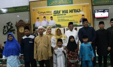 Kapolres Bintan Hadiri Kegiatan Peringatan Isra Miraj Tingkat Kabupaten Bintan