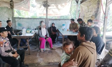 Dekatkan Diri Dengan Warga, Polsek Sekupang Gelar Jumat Curhat Du Dungai Haprapan