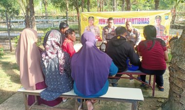 Polsek Sungai Beduk Gelar Jumat Curhat Kamtibmas, Tampung Aspirasi Masyarakat