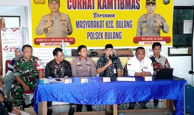 Polsek Bulang  Serap Aspirasi Warga Melalui Jumat Curhat