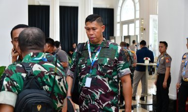 Danlanud RSA Natuna Ikuti Rapim 2025, TNI-Polri Perkuat Stabilitas Nasional