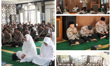 Polresta Barelang Gelar Peringatan Isra Mikraj Nabi Muhammad SAW 1446 H