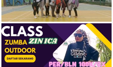 Woro-Woro: Dibuka Kelas Zumba Outdoor di Batu Ampar, Ayo Bergabung!
