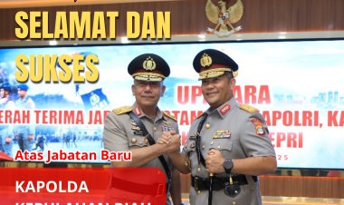 Seluruh Tim Media Batam24 dan Newscyber Ucapkan Selamat kepada Kapolda Kepri yang Baru