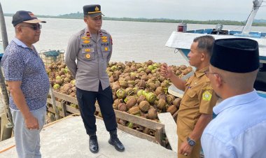 Polsek Buru Lakukan Pengecekan Ketersediaan Gas LPG 3 Kg Jelang Imlek dan Puasa